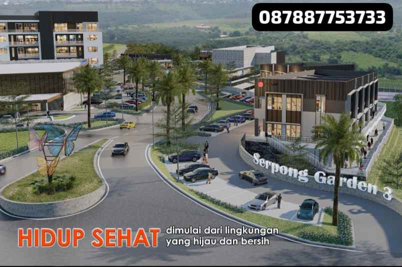 hunian terbaik strategis hanya di serpong garden 3