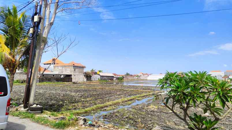 jual gedung perkantoran view sawah bebas banjir