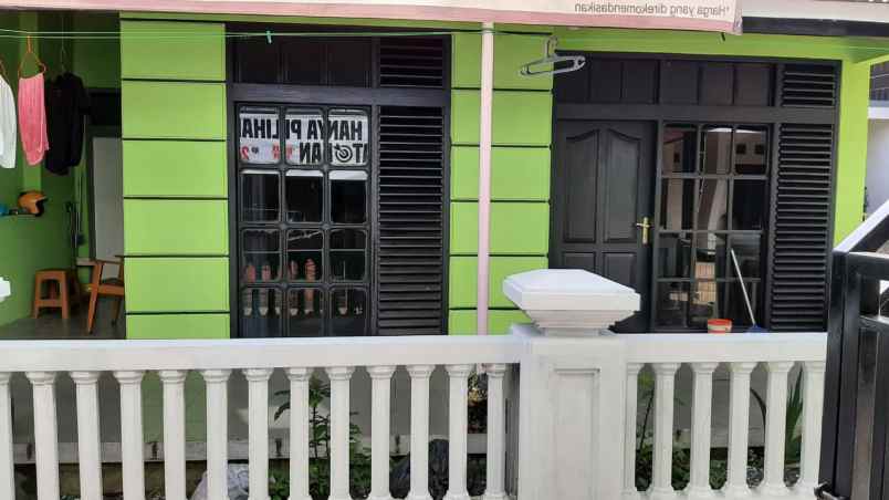 jual rumah akses motor 50 meter di bandung kota