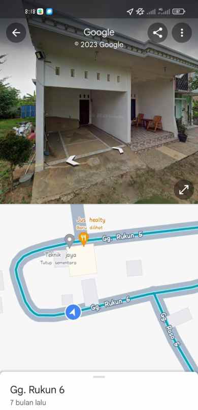 jual rumah di fajar baru