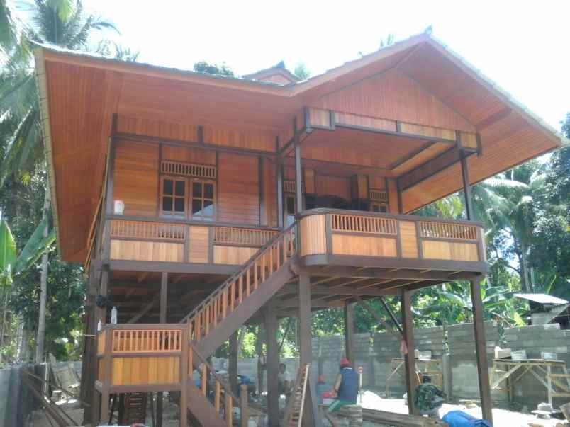 jual rumah panggung kayu