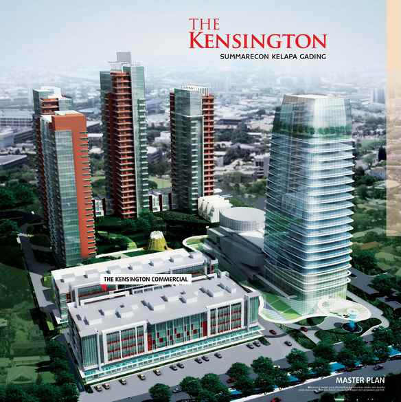 kensington commercial ruko 4 lantai di kelapa gading