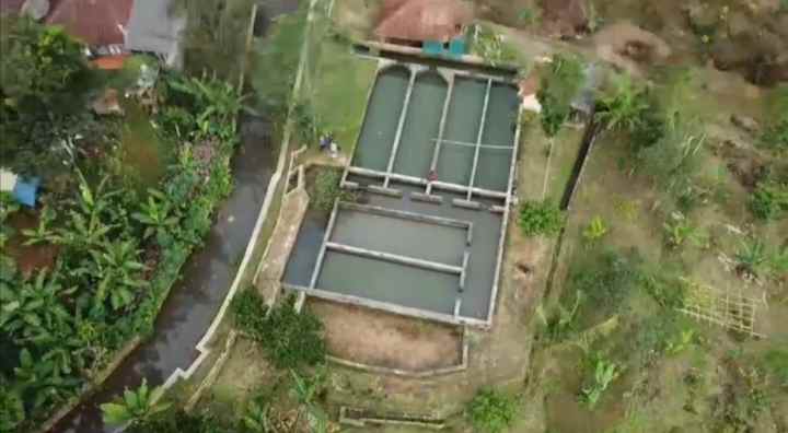 lahan kebun produktif strategis kolam ikan subang