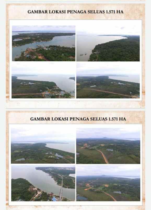 lahan wisata 291ha shm