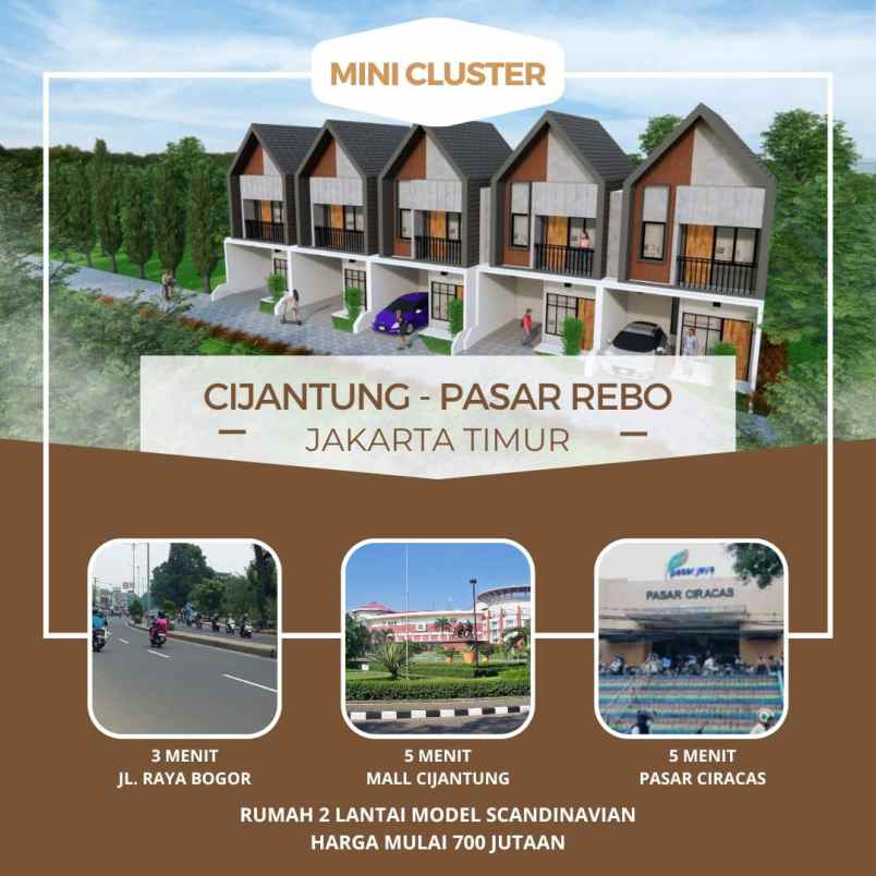 mini cluster cijantung pasar rebo jaktim