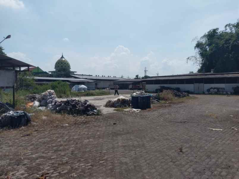 pabrik aktif sidoarjo bentuk tanah ngantong belakang