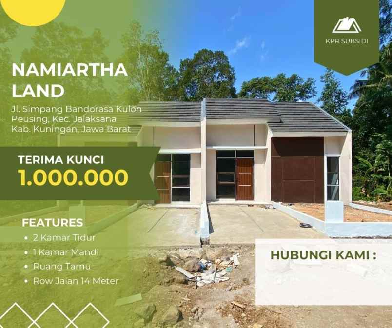 perumahan bandorasa namiartha land kuningan