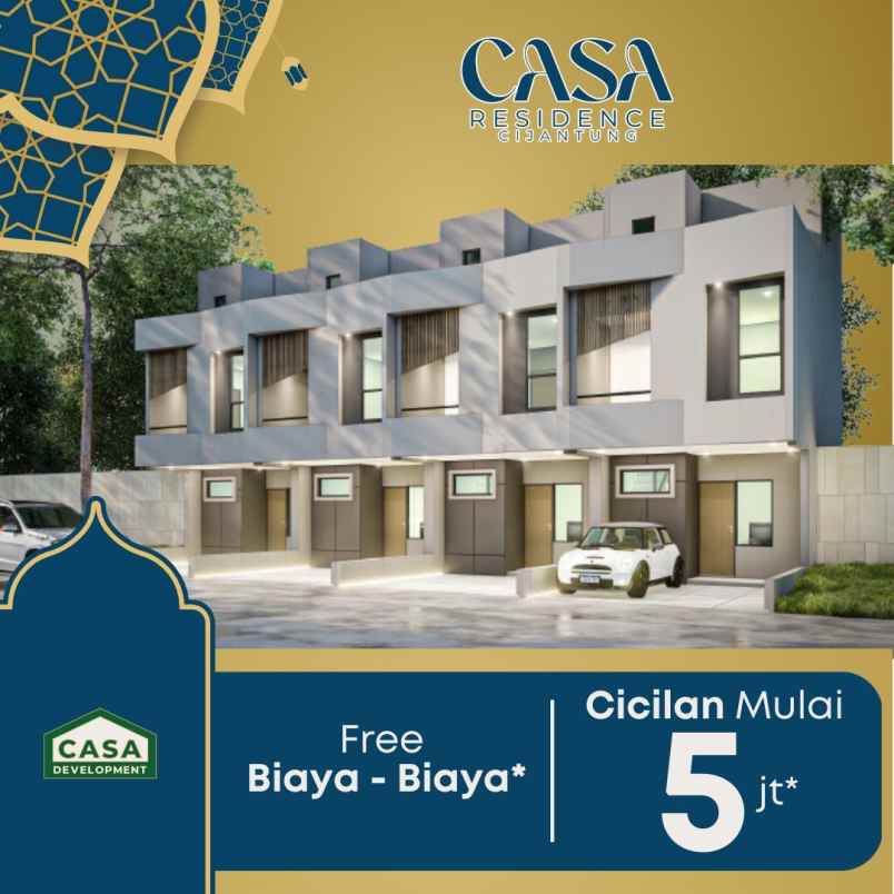 perumahan casa residence cijantung jakarta timur