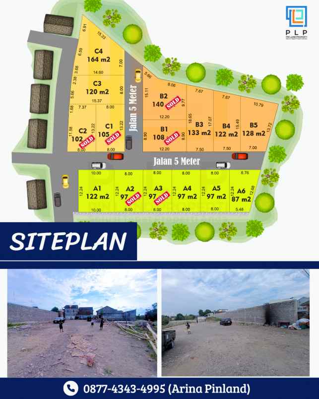 promo tanah kavling utara pakuwon mall rs jih