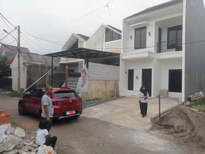 rumah 2 lantai 600 jutaan cimanggu bogor