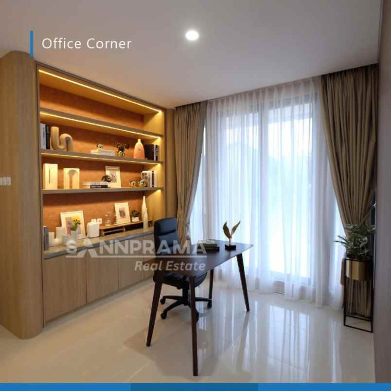 rumah 2 lantai dalam cluster elegant di parung bagor