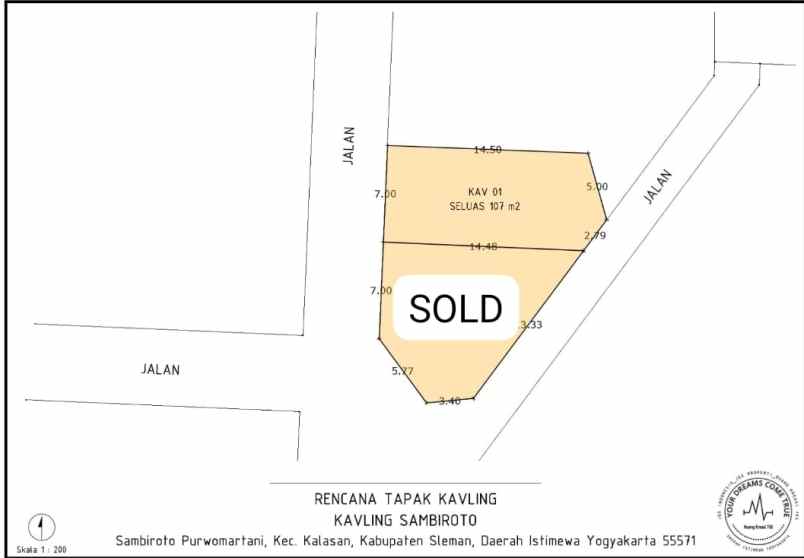 rumah 2 lantai dekat candi sambisari kalasan