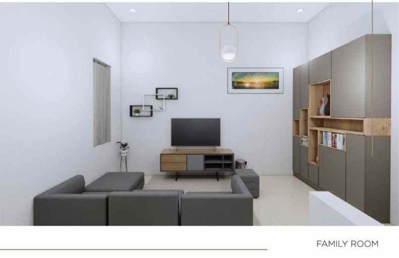 rumah 2 lantai design scandinavian tapos depok