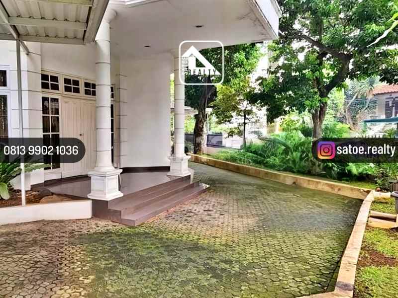 rumah 2 lantai siap huni di area premium pondok indah