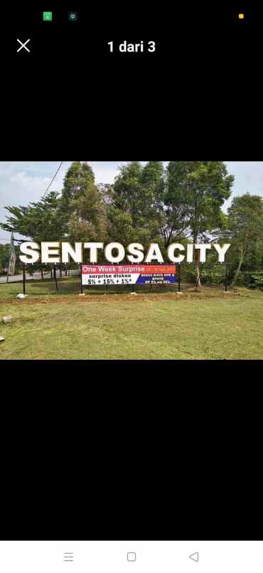 rumah 3lantai di sentosa city