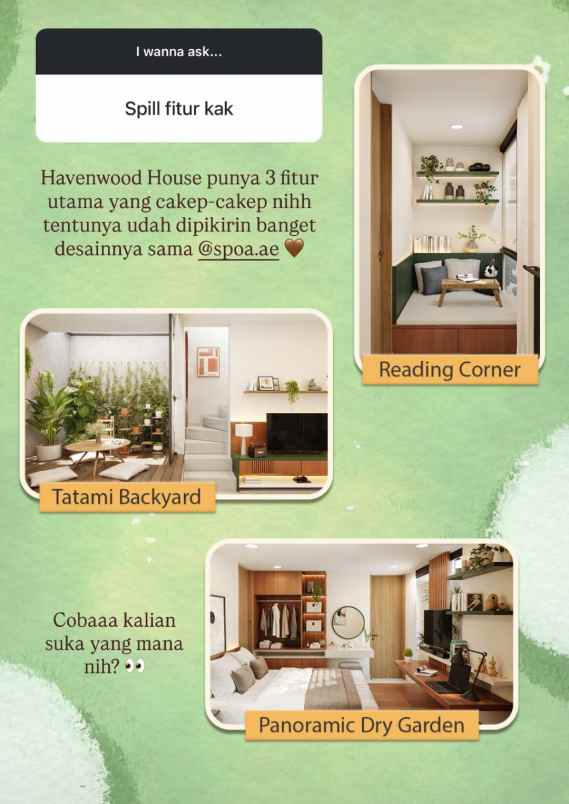 rumah aesthetic 2 lt di ciputat bintaro