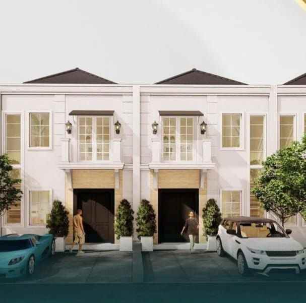 rumah baru 2 lantai minimalis cipayung jakarta timur