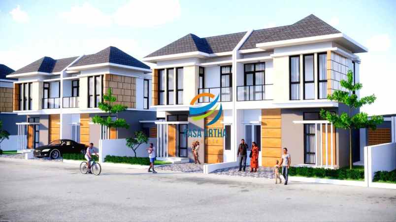 rumah baru 2 lantai murah di jatibening