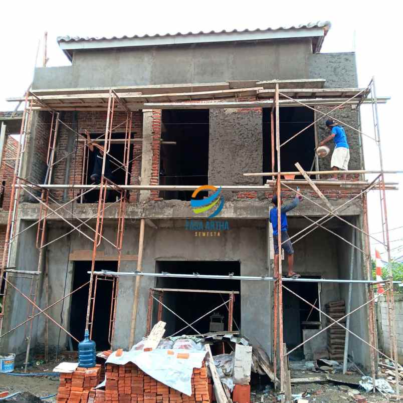 rumah baru 2 lantai murah di jatibening