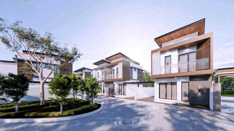 rumah cantik 2 lantai murah di jakal km 12