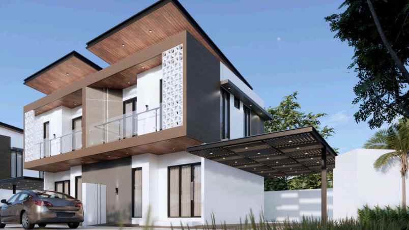 rumah cantik 2 lantai murah di jakal km 12