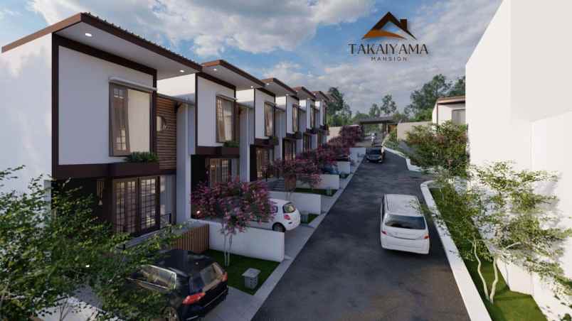 rumah cantik cilengorang 2 lantai