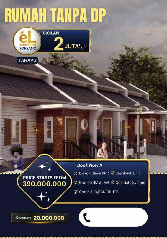 rumah cantik katapang promo kpr