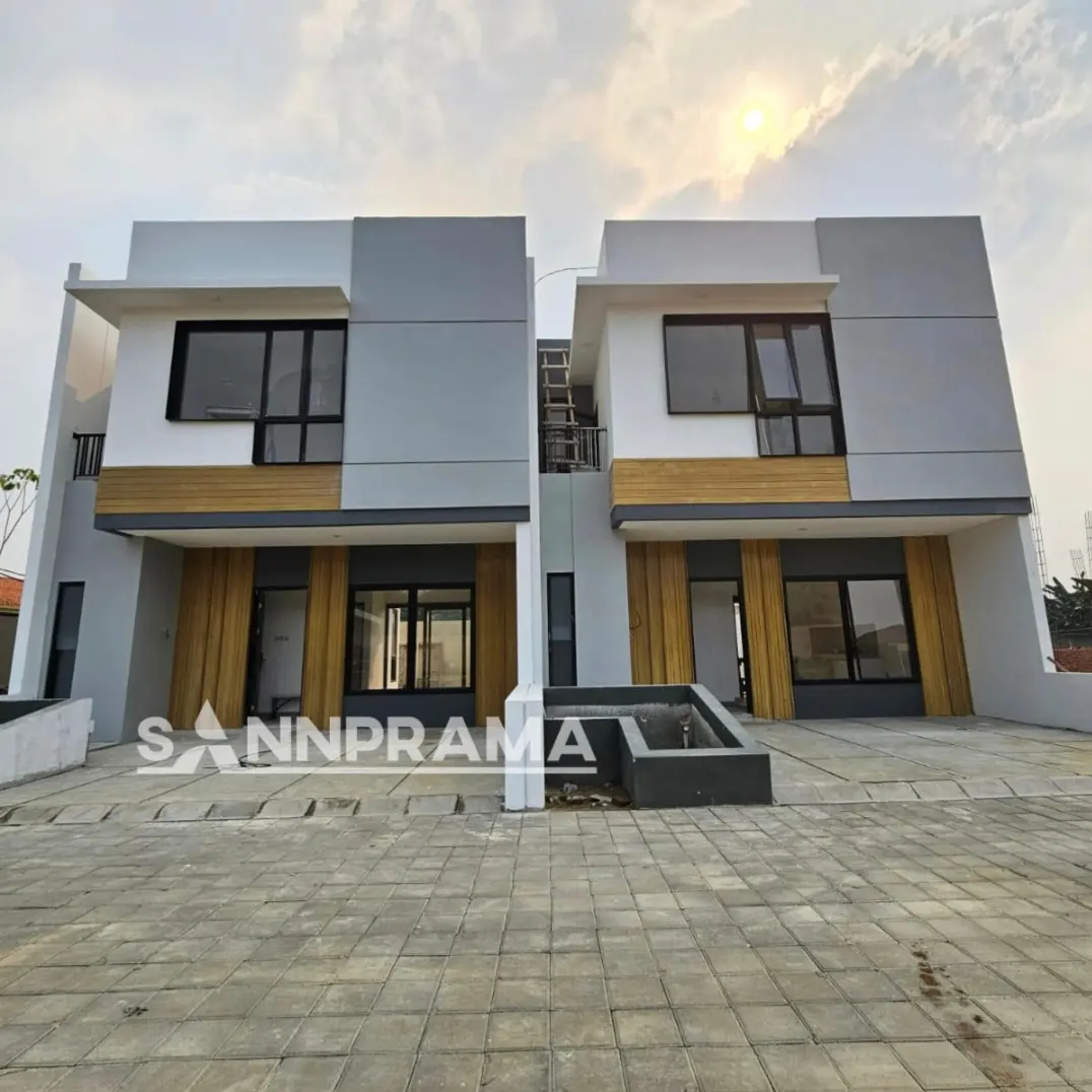 rumah cluster 2 lantai di cinangka sawangan depok