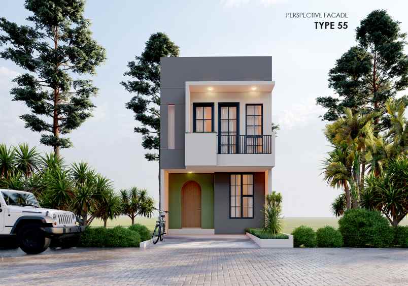 rumah dijual cluster teras madina