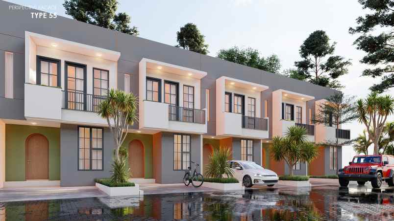 rumah dijual cluster teras madina