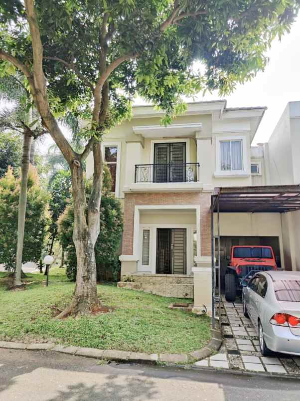 rumah hook siap huni cluster garnet summarecon serpong