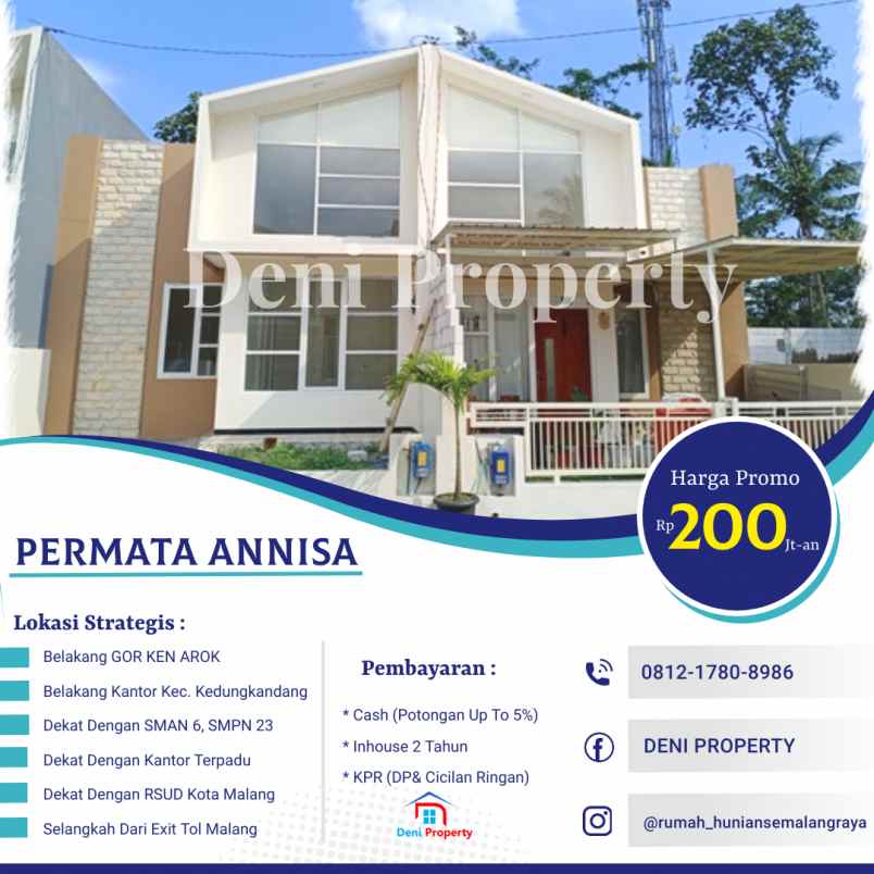 rumah jl kalisari wonokoyo kec