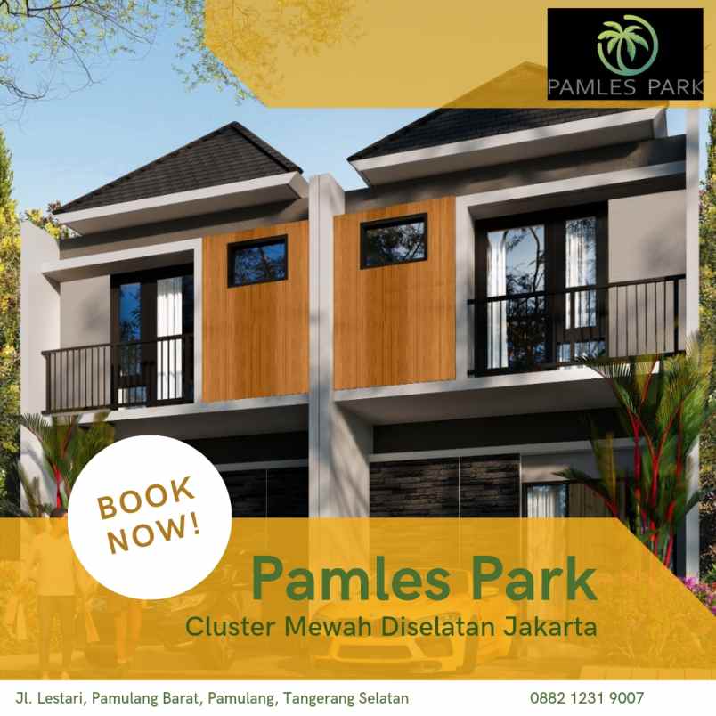 rumah mewah 2 lantai clasic tangerang selatan