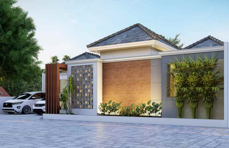 rumah mewah furnished dekat candi borobudur