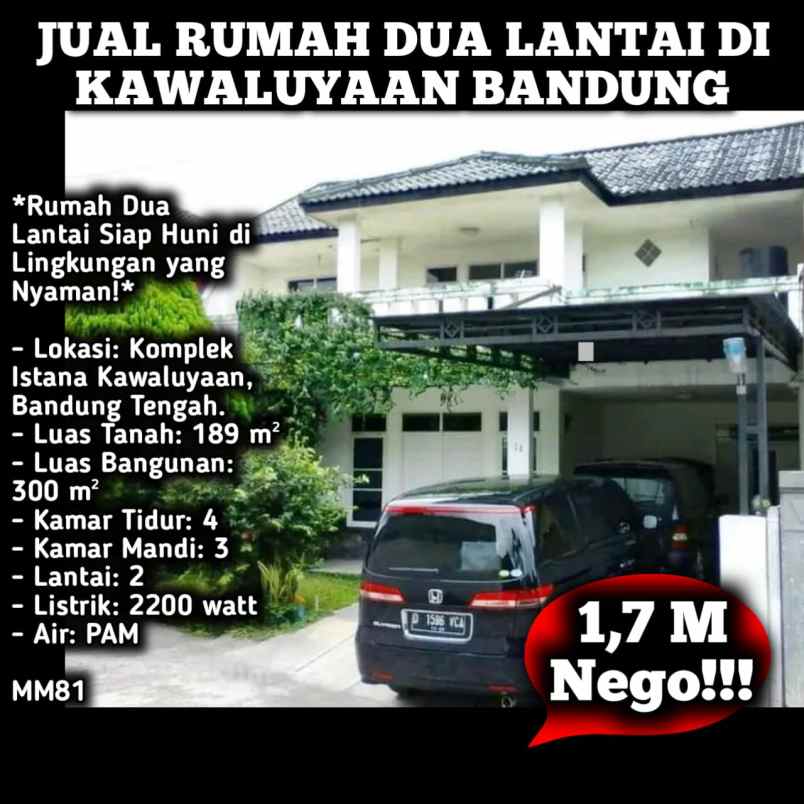 rumah mewah kawaluyaam buah batu bandung