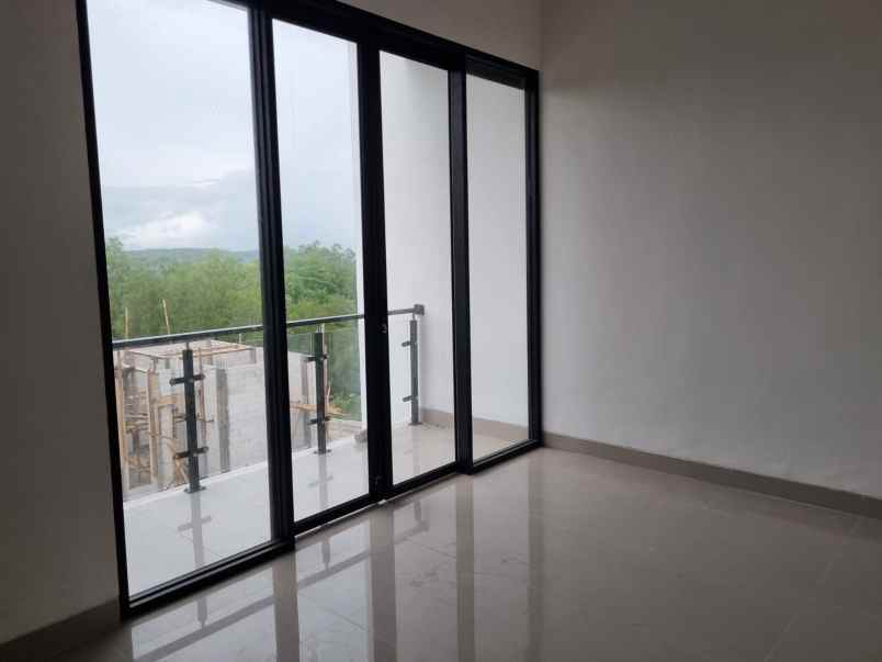 rumah modern dengan view cantik di sleman barat