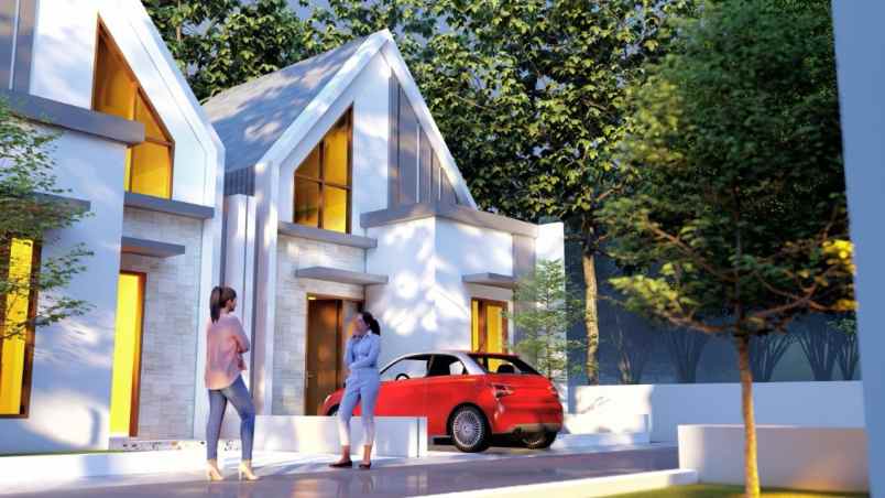 rumah modern keren termurah di tegalrejo magelang