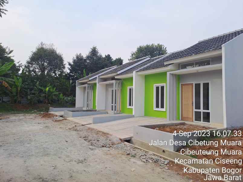 rumah murah di ciseeng 200 jutaan gratis dp rn nhs