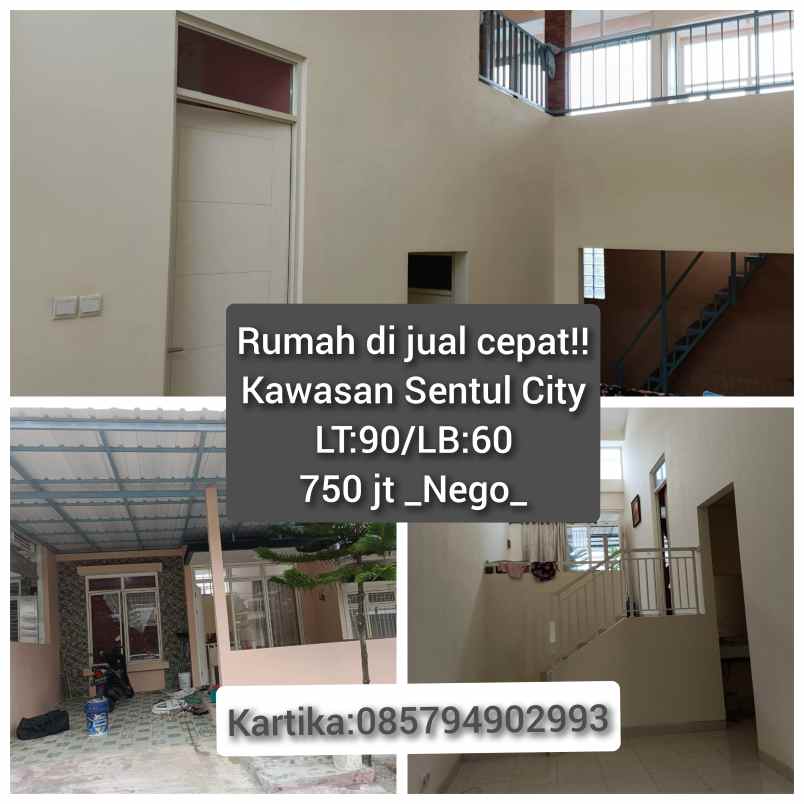 rumah murah dijual di sentul city