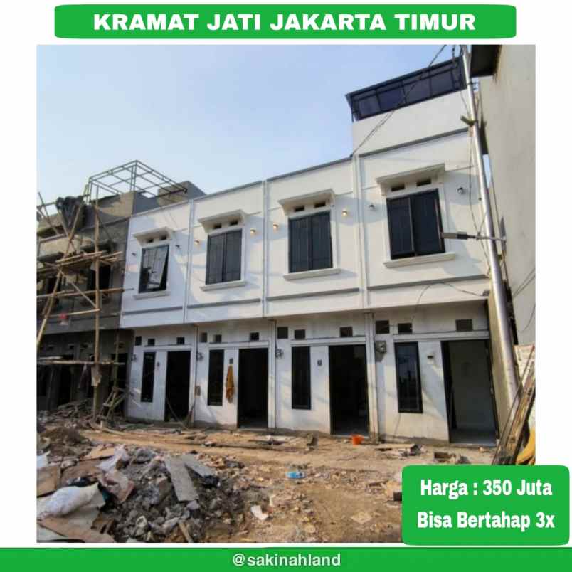 rumah murah minimalis di kramat jati jakarta timur