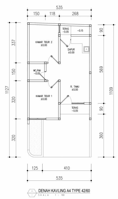 rumah murah modern minimalis di pitara depok