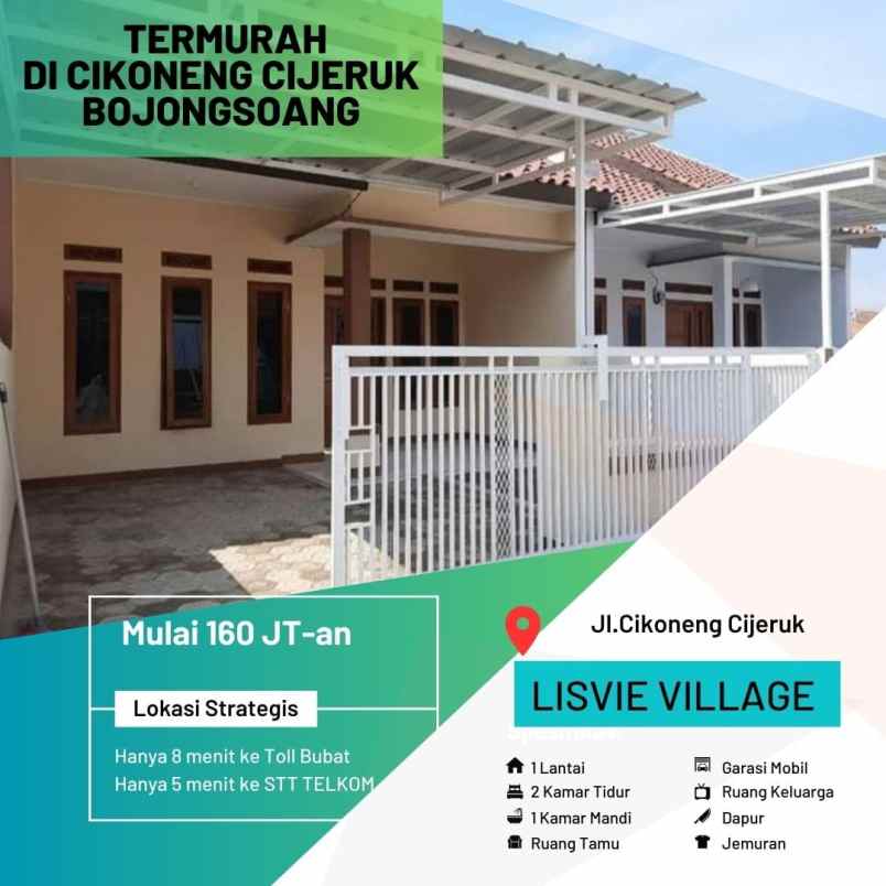 rumah murah strategis di bandung