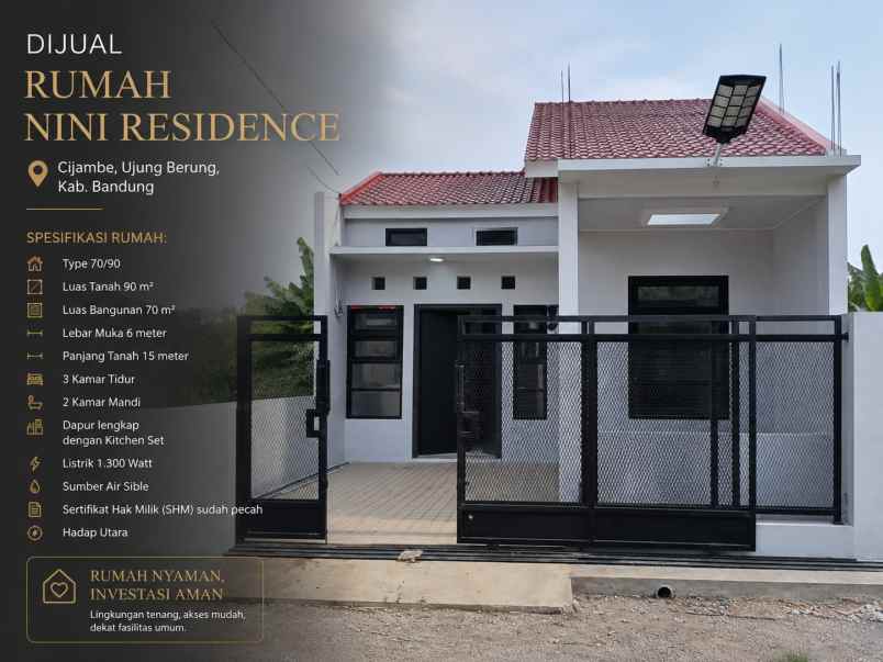 rumah siap huni di cijambe ujung berung