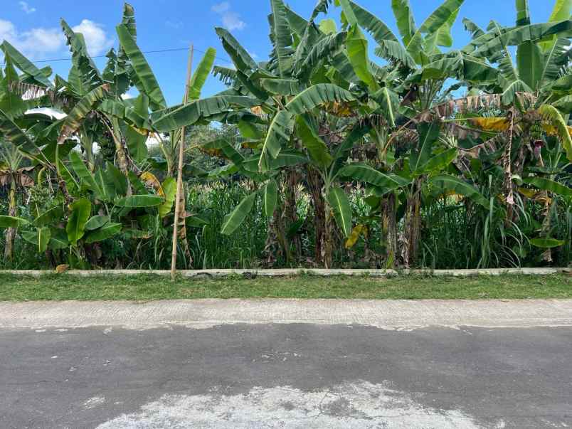 tanah datar strategis 2885m dekat karanganyar kota