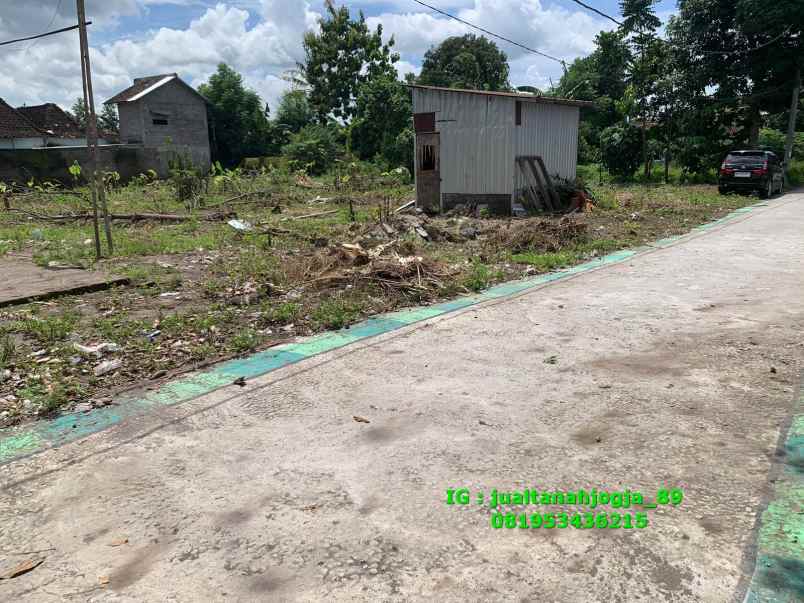 tanah jogja timur dekat ring road blok o dijual murah