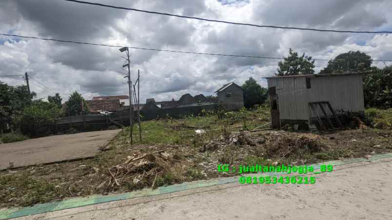 tanah jogja timur dekat ring road blok o dijual murah