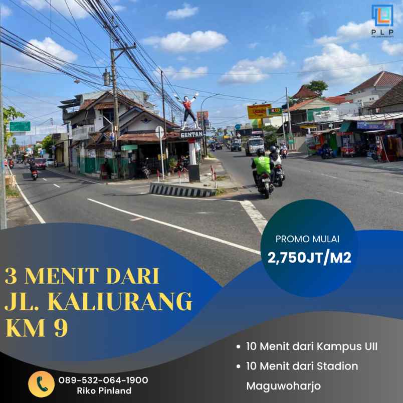 tanah kaveling 290 jutaan timur pasar gentan