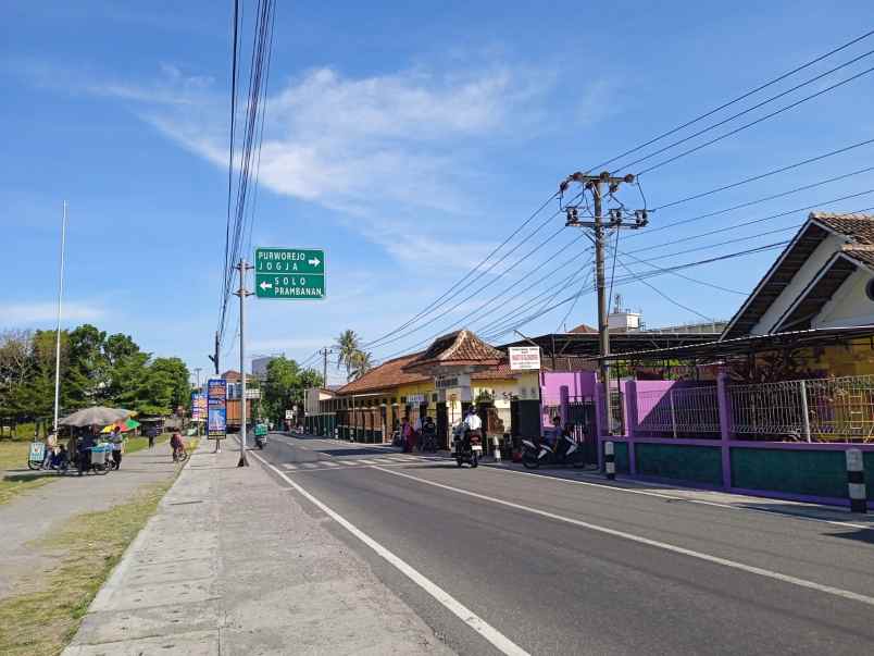 tanah pekarangan murah dekat exit tol kalasan