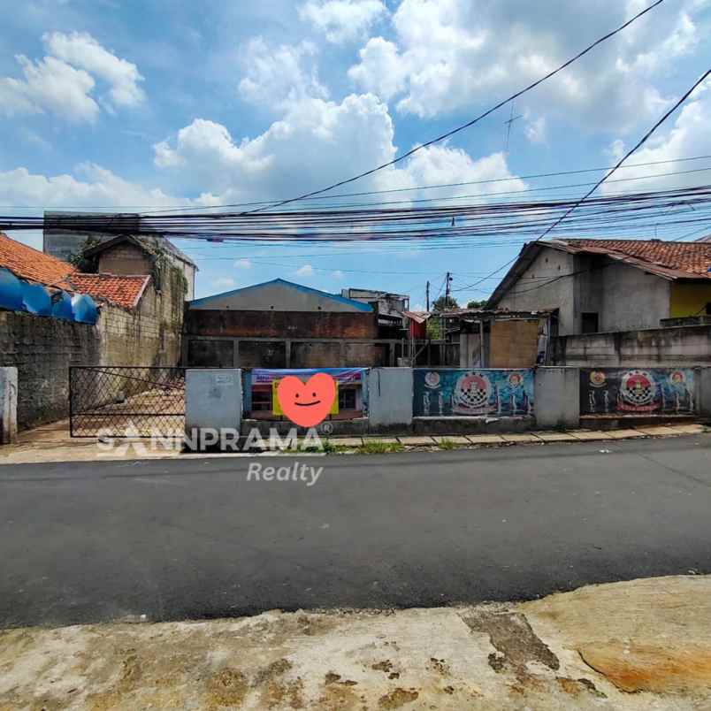 tanah pinggir jalan shm di mampang depok iml