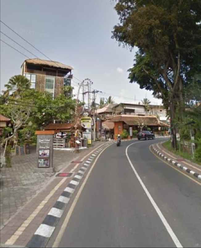 tanah premium di jalan utama ubud center bali